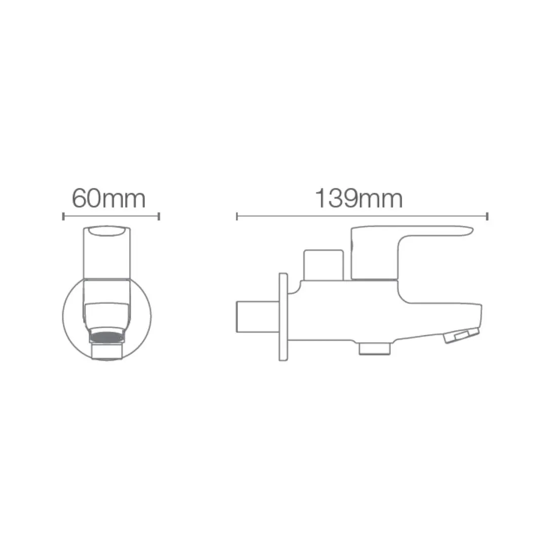 Kohler wc area 2 way bib tap july 16094IN-4-BV 16094IN-4-BV Brushed Bronze - image 2