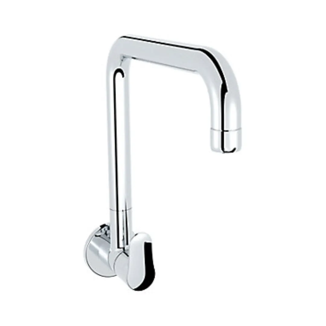 Kohler wall mounted regular kitchen sink tap july K-20588IN-4-CP with swinging spout in chrome finish 20588IN-4-CP Standard