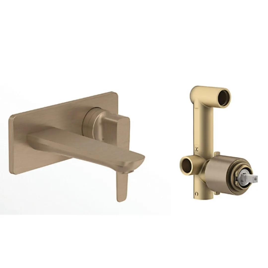 Kohler wall mounted basin mixer aleo plus K-21970IN-4ND-BV 21970IN-4ND-BV Brushed Bronze