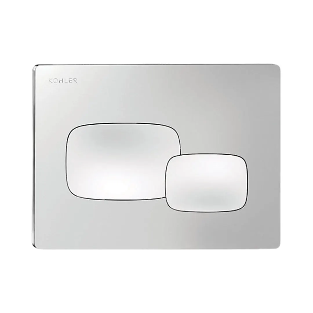 Kohler flush plate pebble K-5413IN-M-CP 5413IN-M-CP Chrome