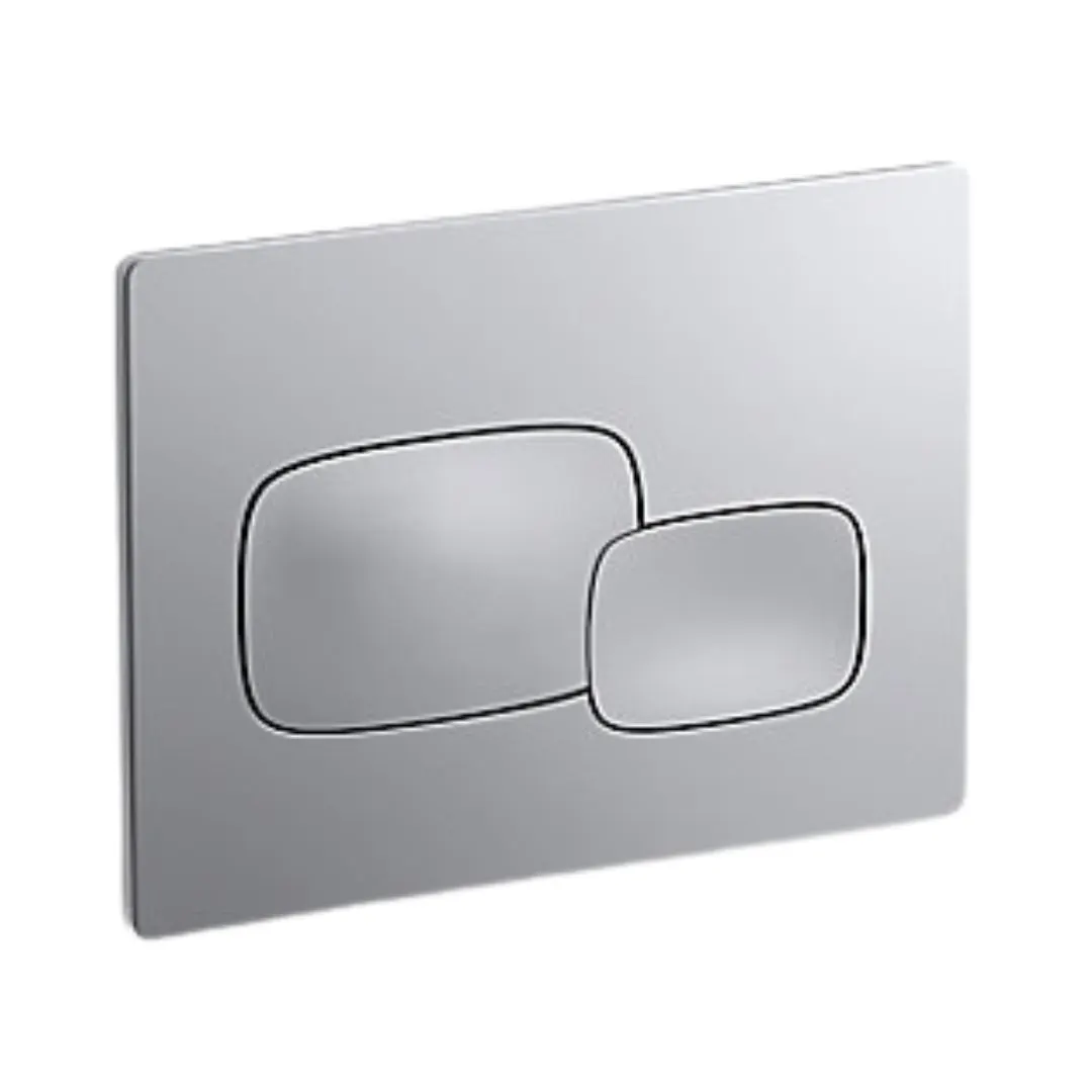 Kohler flush plate pebble K-5413IN-P-CP 5413IN-P-CP Chrome