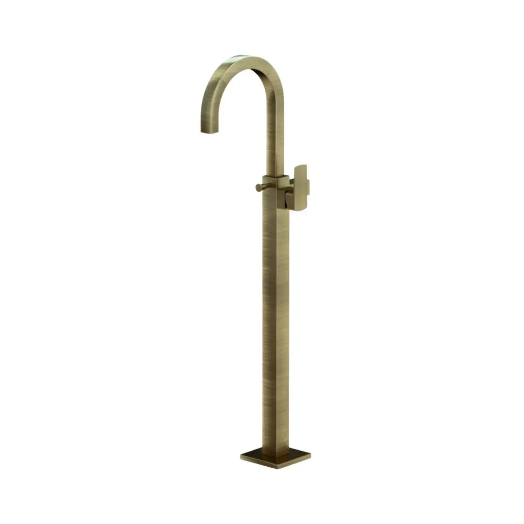 Jaquar 2 way bath tub filler Kubix Prime normal flow KUP-ABR-35121KPM Antique Bronze