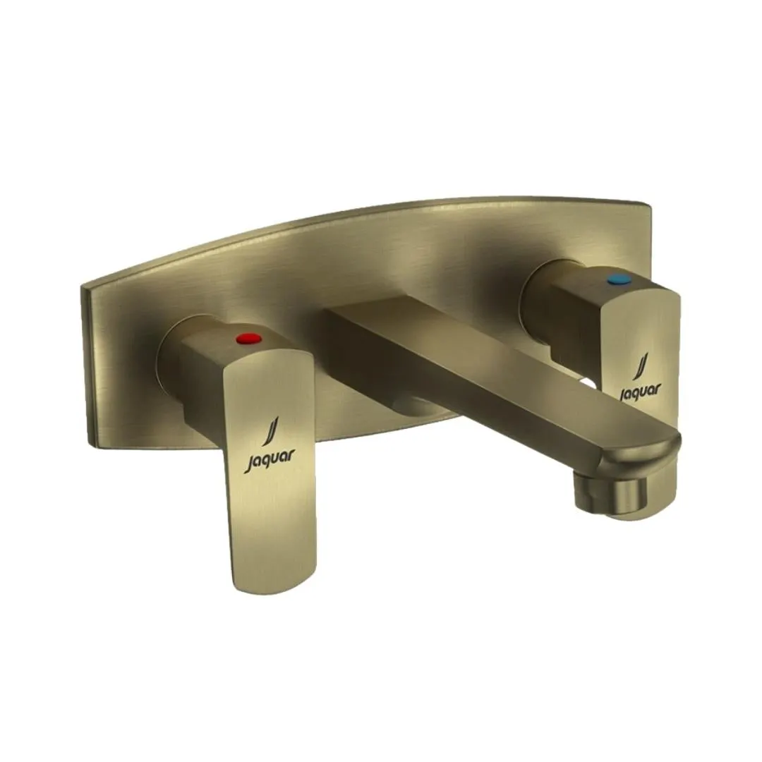 Jaquar wall mounted basin mixer Kubix Prime KUP-ABR-35433PM Antique Bronze