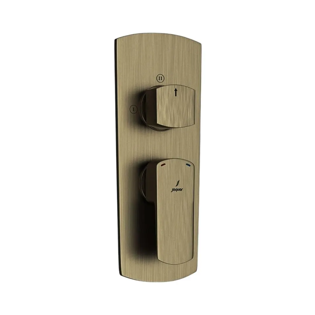 Jaquar 3 way diverter Kubix Prime normal flow KUP-ABR-35783NKPM Antique Bronze
