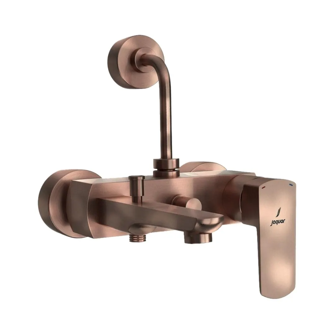 Jaquar 3 way wall mixer Kubix Prime normal flow KUP-ACR-35125PM Antique Copper