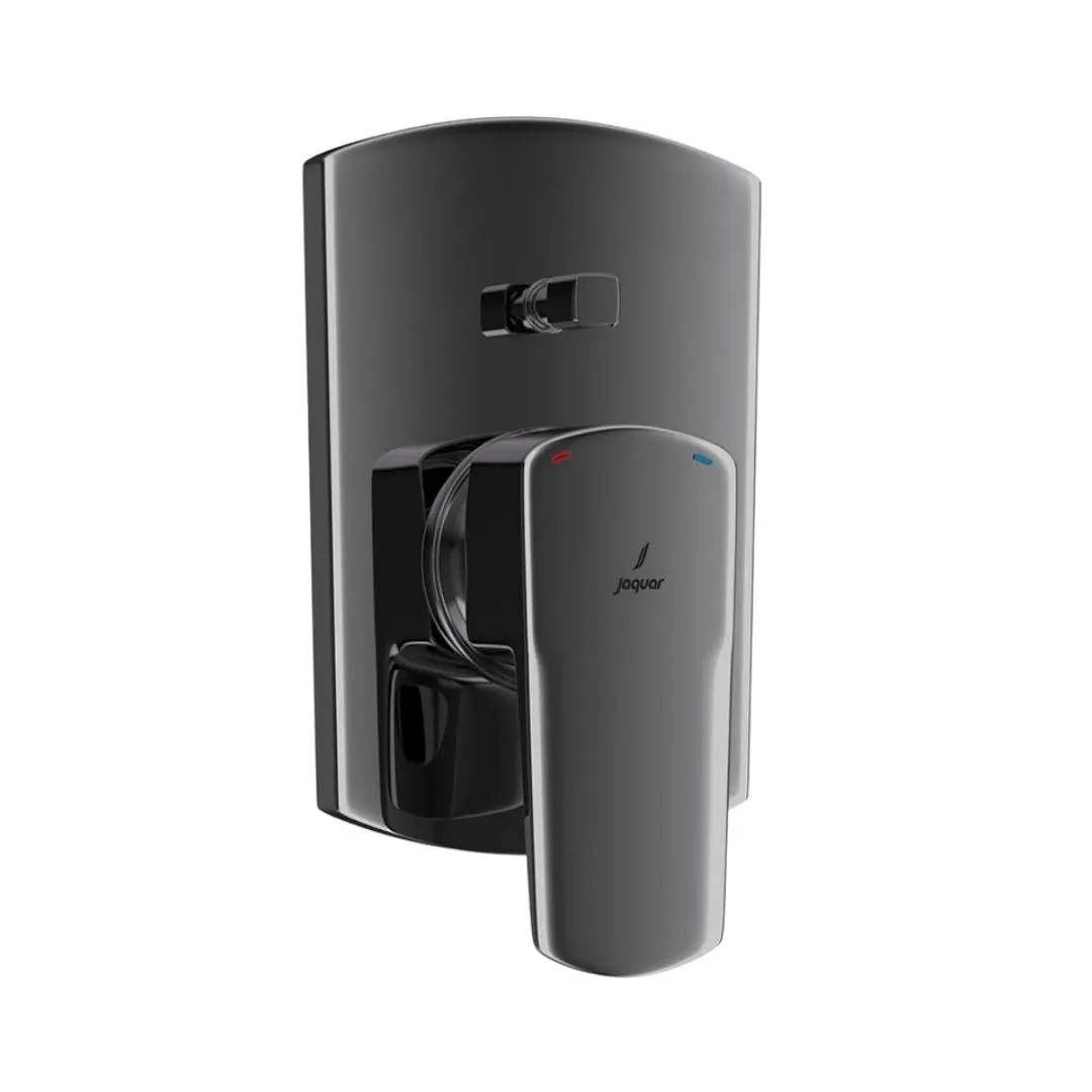 Jaquar 2 way diverter Kubix Prime normal flow KUP-BCH-35079NKPM Black Chrome