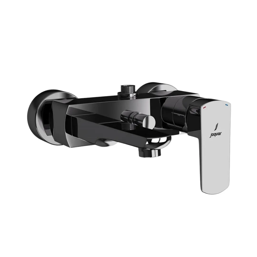 Jaquar 2 way wall mixer Kubix Prime normal flow KUP-BCH-35115PM Black Chrome