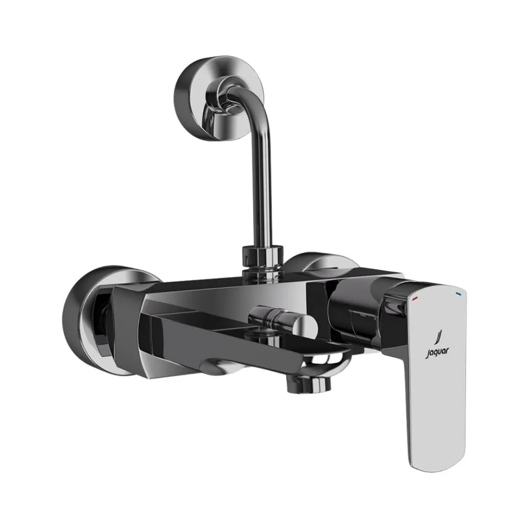 Jaquar 2 way wall mixer Kubix Prime normal flow KUP-BCH-35117PM Black Chrome