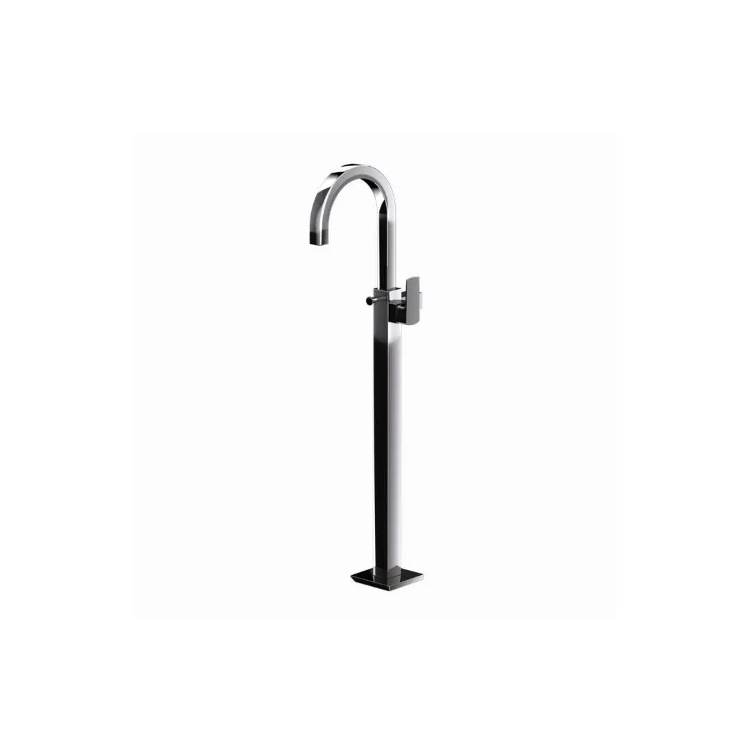 Jaquar 2 way bath tub filler Kubix Prime normal flow KUP-BCH-35121KPM Black Chrome