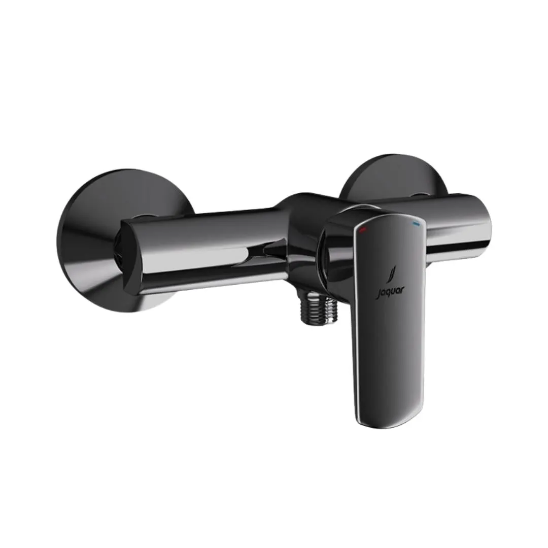 Jaquar 1 way wall mixer Kubix Prime normal flow KUP-BCH-35149PM Black Chrome