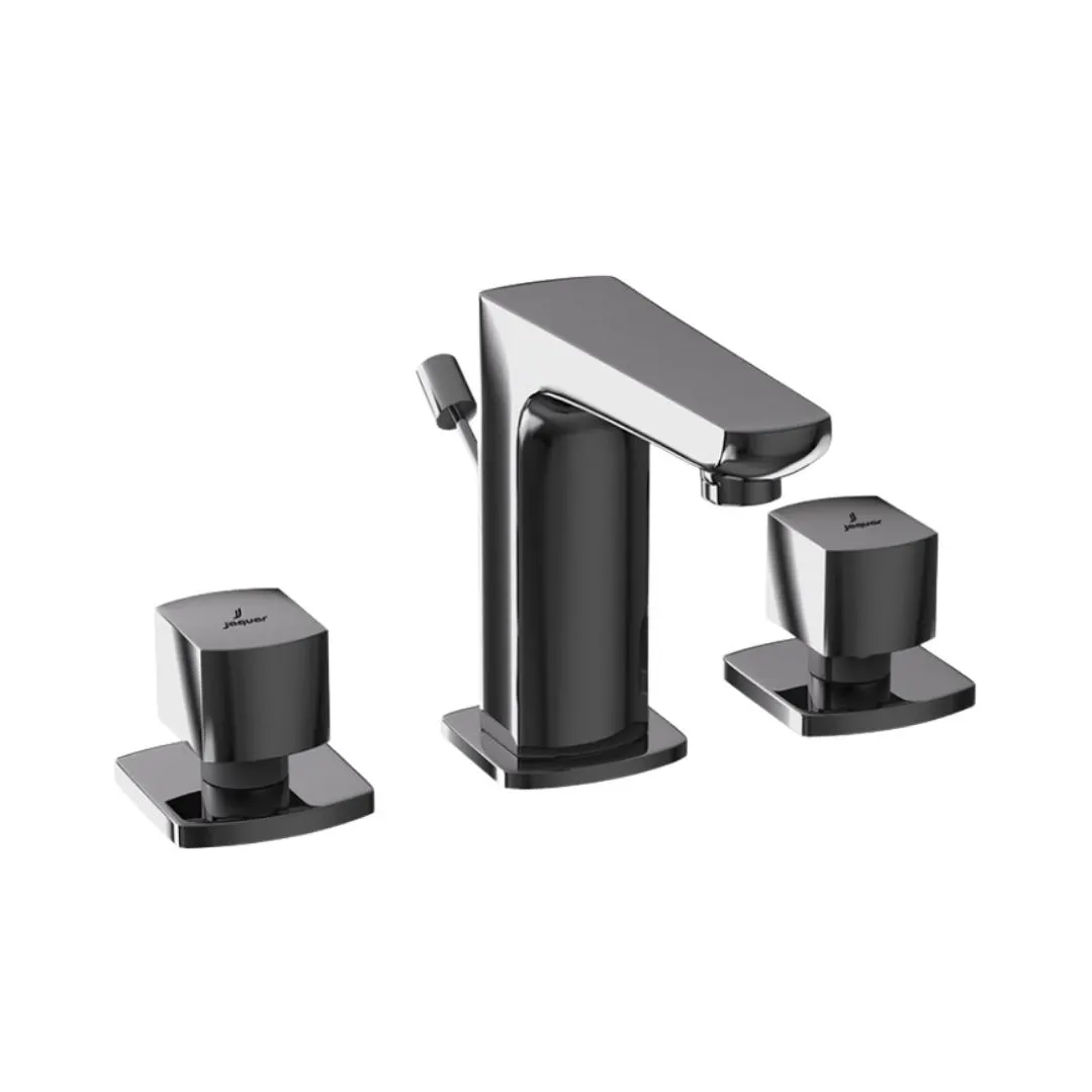 Jaquar table mounted regular basin mixer Kubix Prime KUP-BCH-35191PM Black Chrome