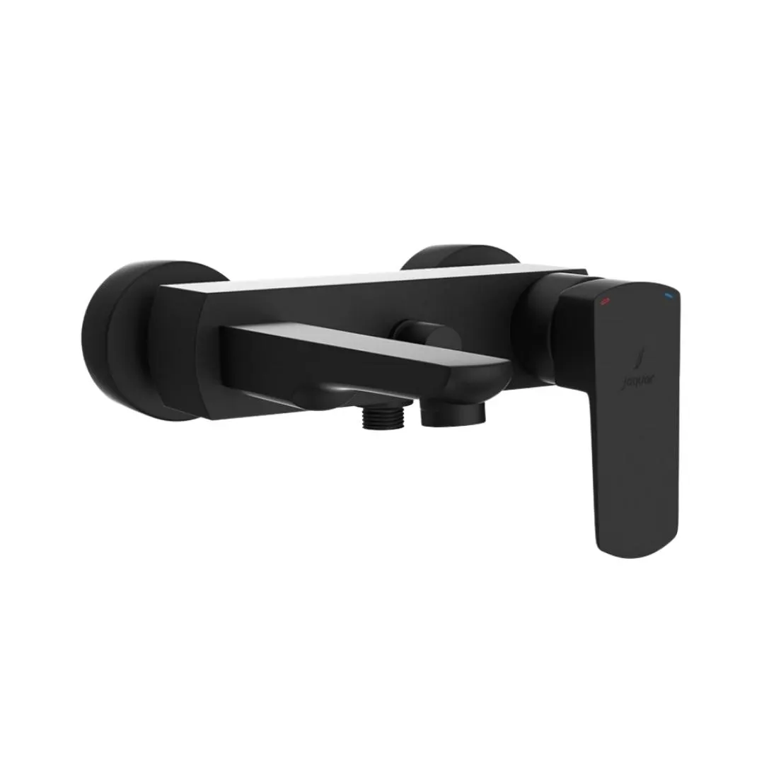 Jaquar 2 way wall mixer Kubix Prime normal flow KUP-BLM-35119PM Black Matt