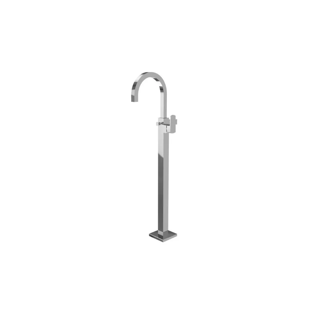 Jaquar 2 way bath tub filler Kubix Prime normal flow KUP-CHR-35121KPM Chrome