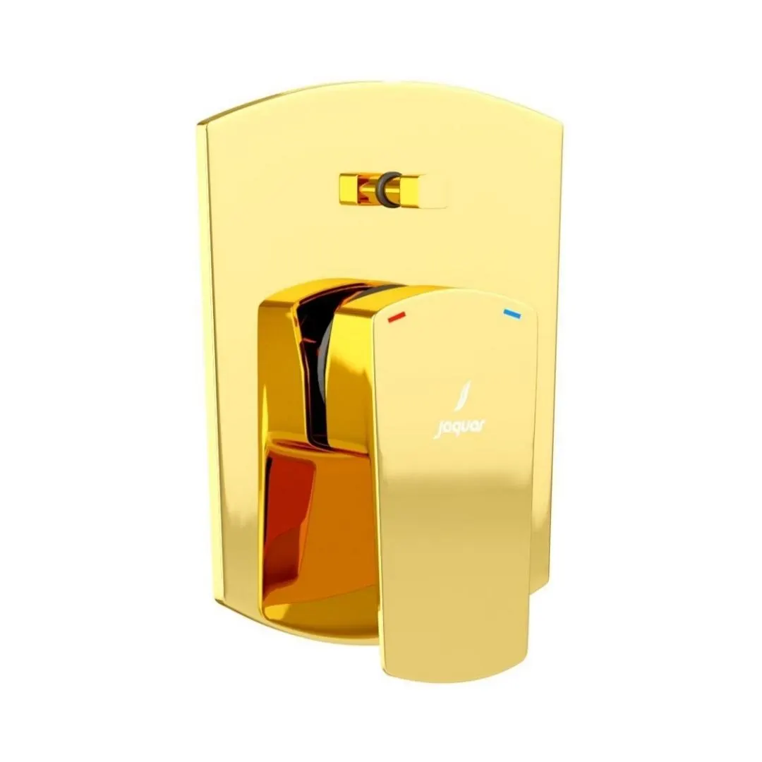 Jaquar 2 way diverter Kubix Prime normal flow KUP-GBP-35065MKPM Gold Bright PVD