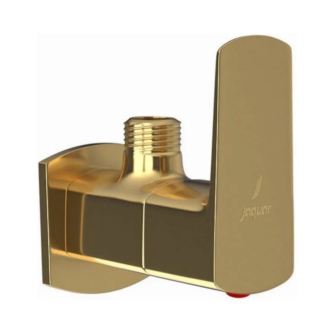 Jaquar basin area angle valve Kubix Prime KUP-GLD-35053PM Full Gold