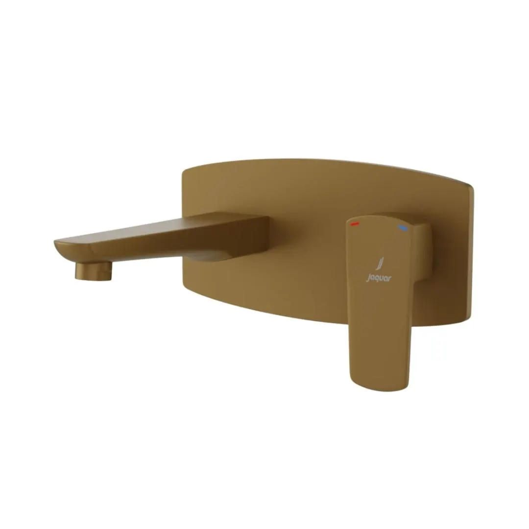 Jaquar table mounted regular basin mixer Opal Prime KUP-GMP-35233NKPM-2 Gold Matt PVD
