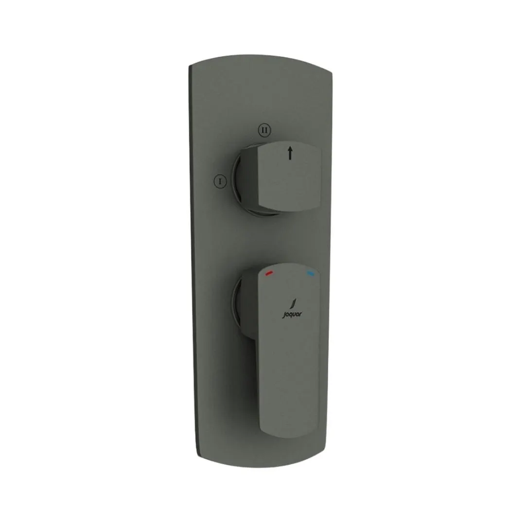 Jaquar 3 way diverter Kubix Prime normal flow KUP-GRF-35783NKPM Graphite