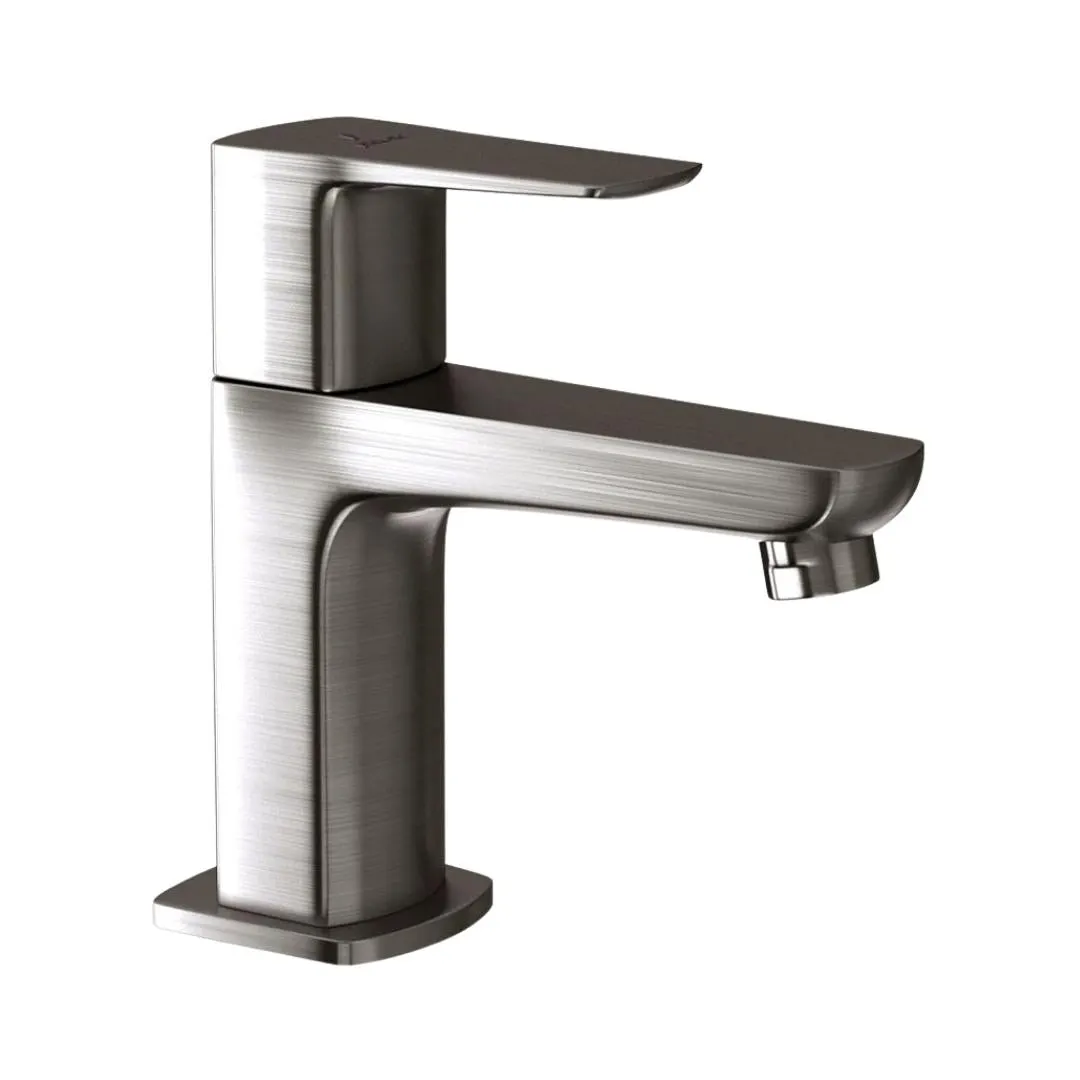 Jaquar table mounted regular basin tap Kubix Prime KUP-SSF-35001PM Stainless Steel