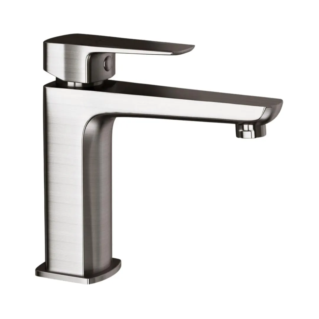 Jaquar table mounted regular basin mixer Kubix Prime KUP-SSF-35011BPM Stainless Steel