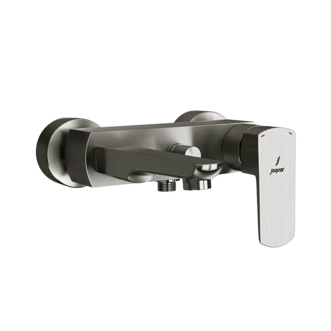 Jaquar 2 way wall mixer Kubix Prime normal flow KUP-SSF-35119PM Stainless Steel