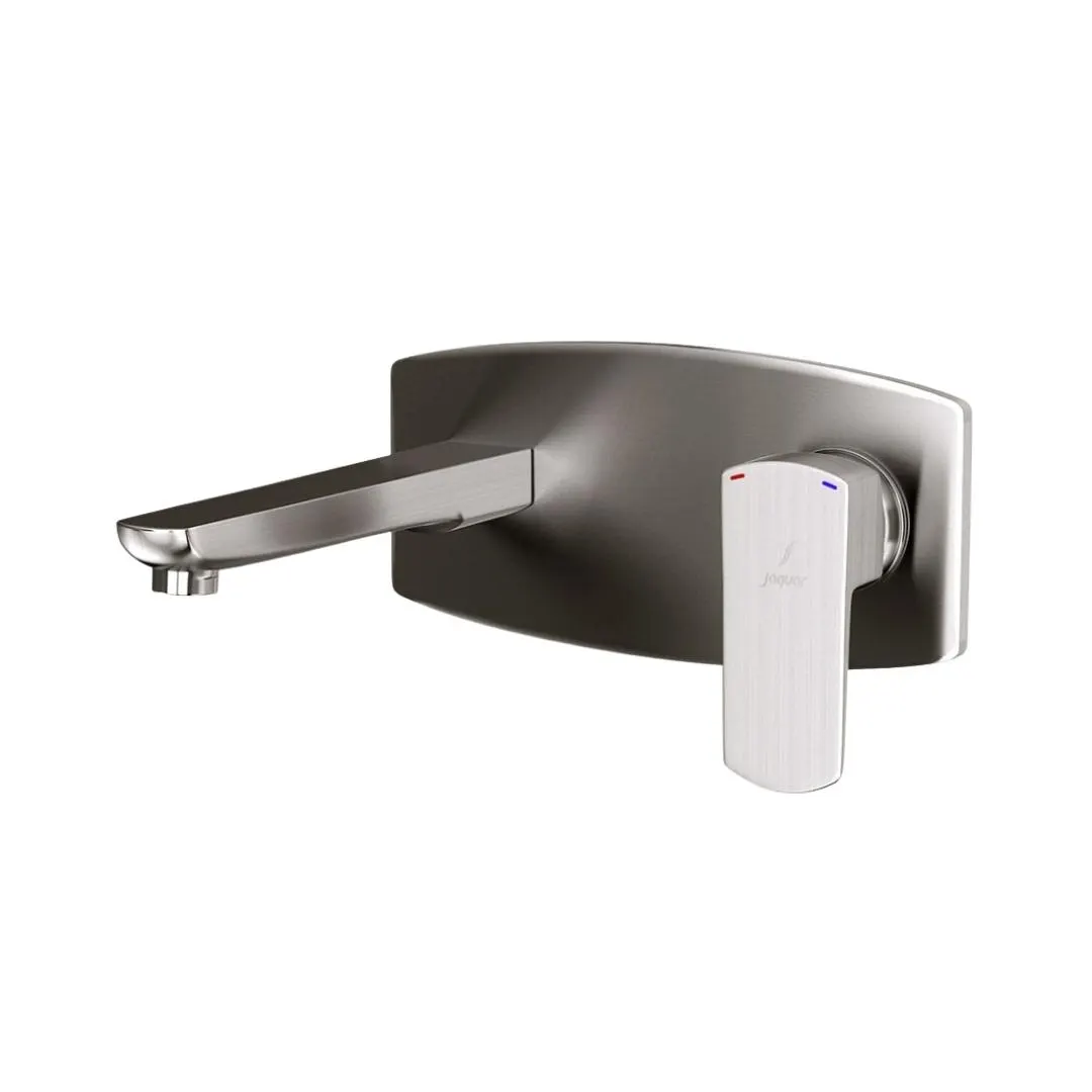 Jaquar wall mounted basin mixer Kubix Prime KUP-SSF-35233NKPM Stainless Steel