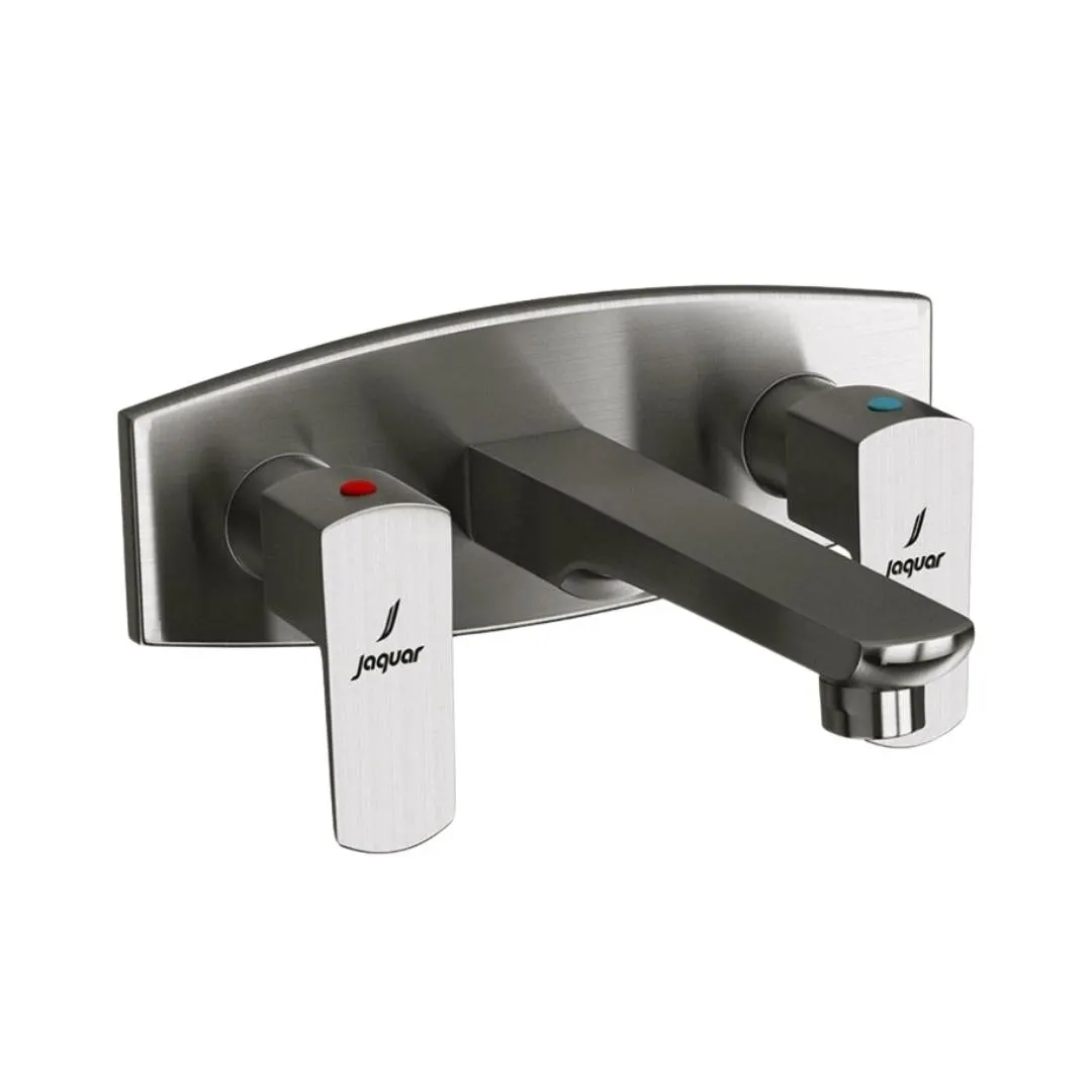 Jaquar wall mounted basin mixer Kubix Prime KUP-SSF-35433PM Stainless Steel