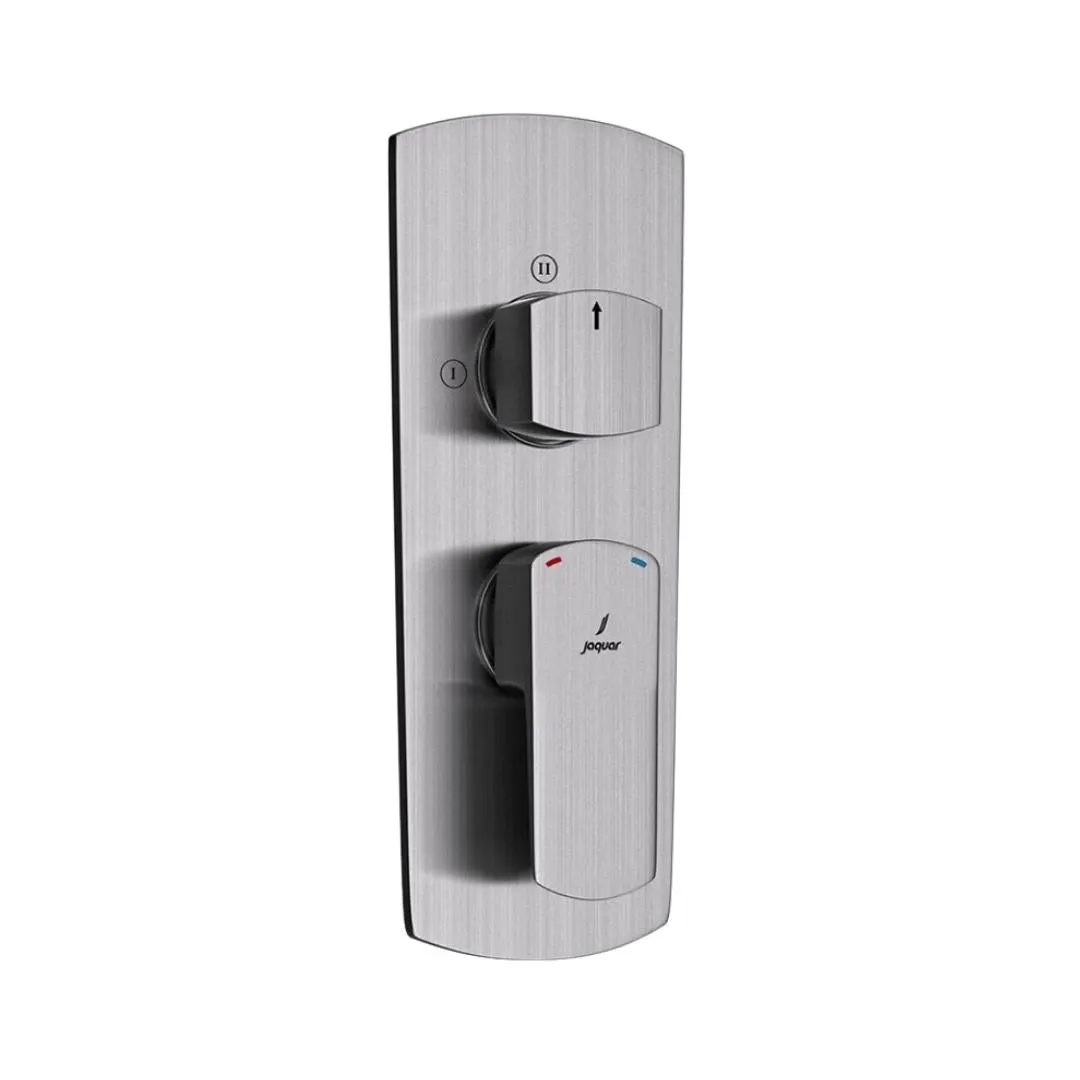 Jaquar 3 way diverter Kubix Prime normal flow KUP-SSF-35783NKPM Stainless Steel
