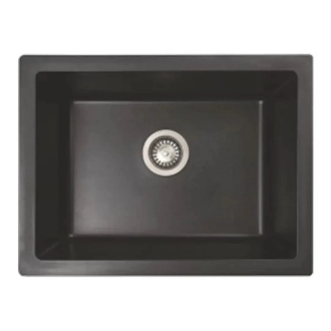 Nirali quartz sink quartz elite range livia big ( 21 x 18 inches ) K-KS-CK-NIR-S-00146 Brown