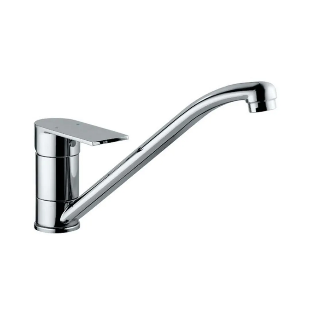 Jaquar table mounted regular kitchen sink mixer Lyric LYR-38173B with swinging spout in chrome finish LYR-38173B Standard