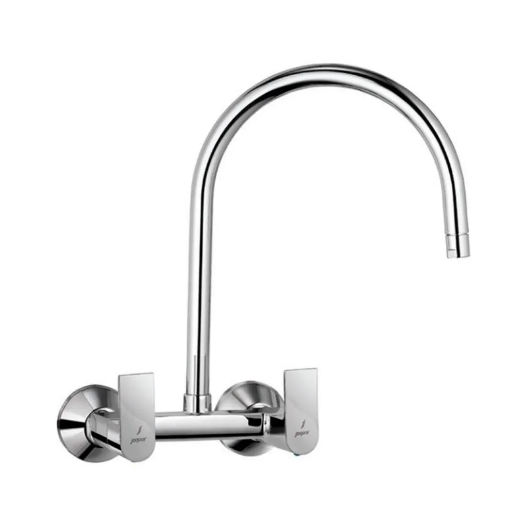 Jaquar wall mounted regular kitchen sink mixer Lyric LYR-38309 with swinging spout in chrome finish LYR-38309 Standard