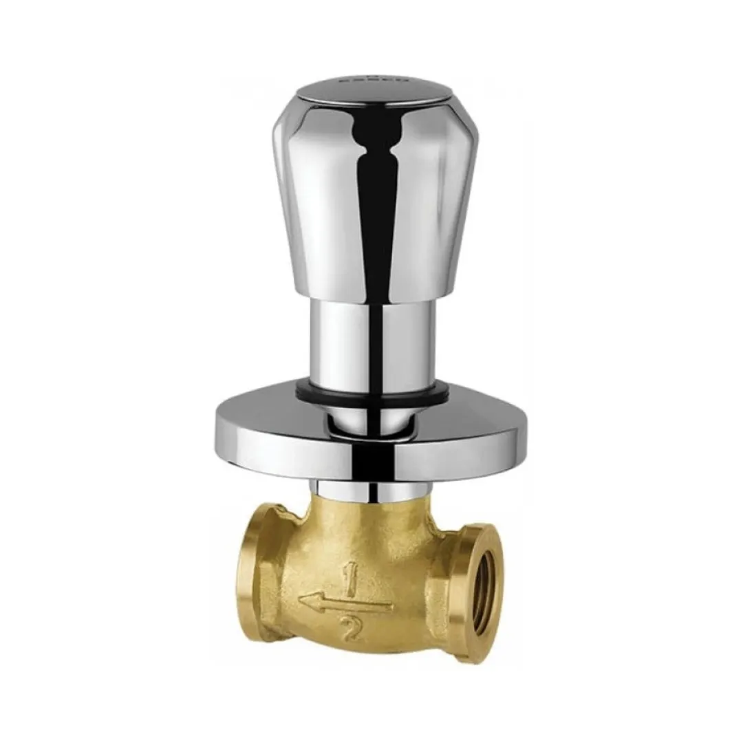 Essco basin area stop valve Marvel MQT-CHR-514FKN Chrome