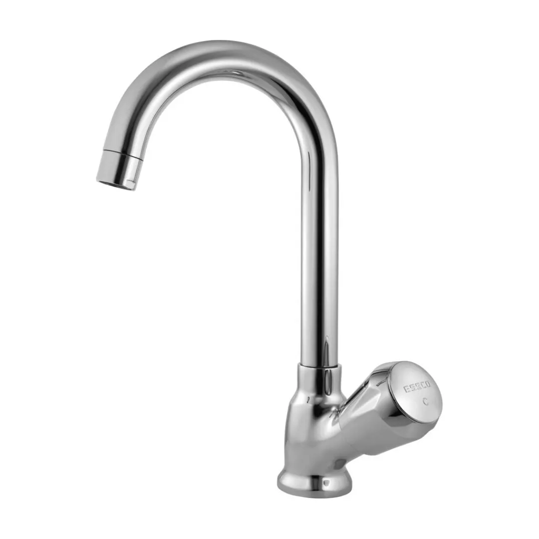 Essco table mounted regular kitchen sink tap Marvel MQT-523S with swinging spout in chrome finish MQT-523S Standard