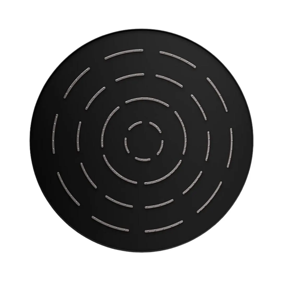 Jaquar single flow overhead shower OHS-BLM-1623 Black Matt