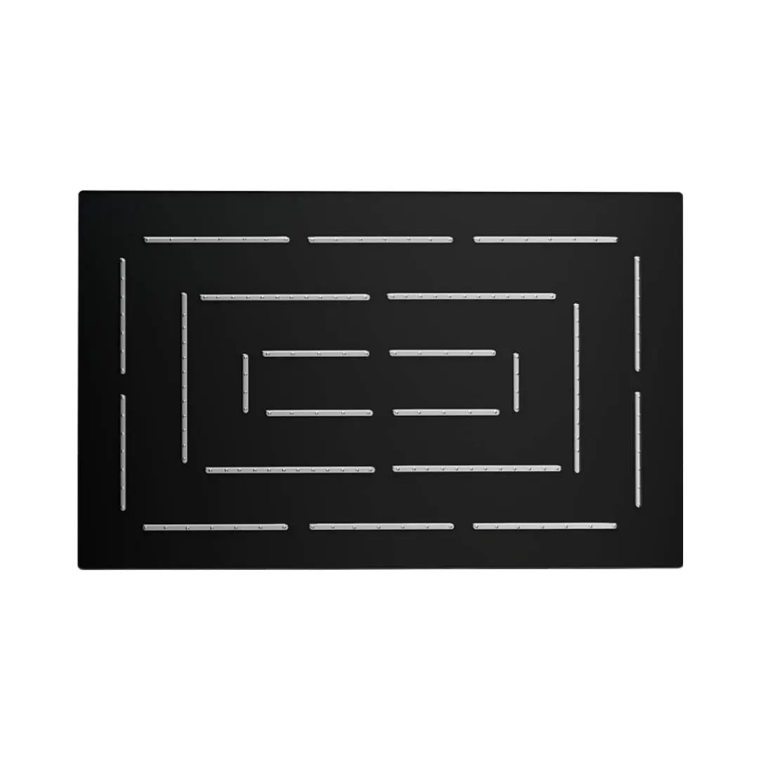 Jaquar single flow overhead shower OHS-BLM-1637 Black Matt