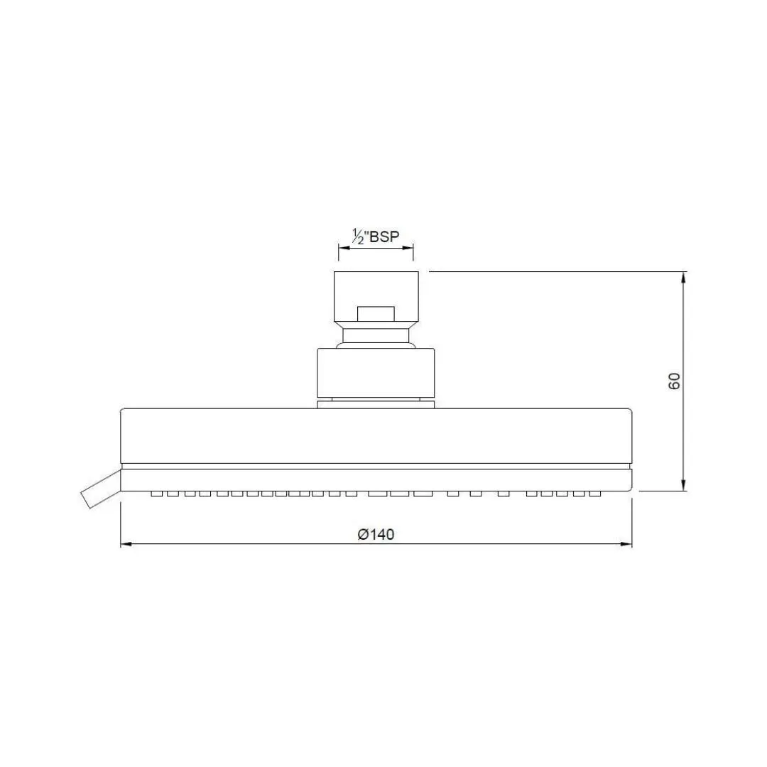 Jaquar multi flow overhead shower OHS-CHR-1769 Chrome - image 3