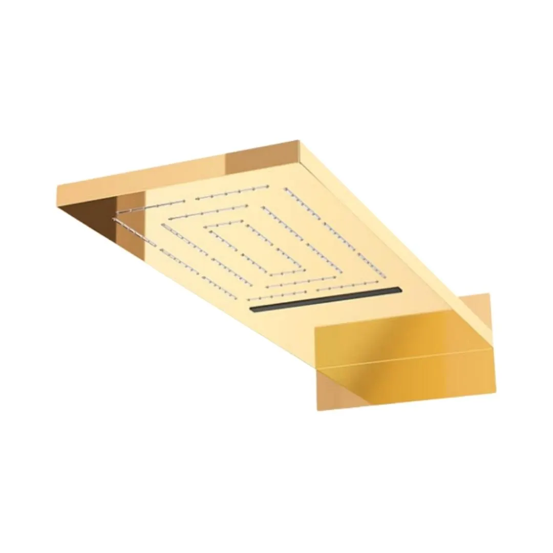 Jaquar multi flow overhead shower OHS-GLD-1649 Full Gold