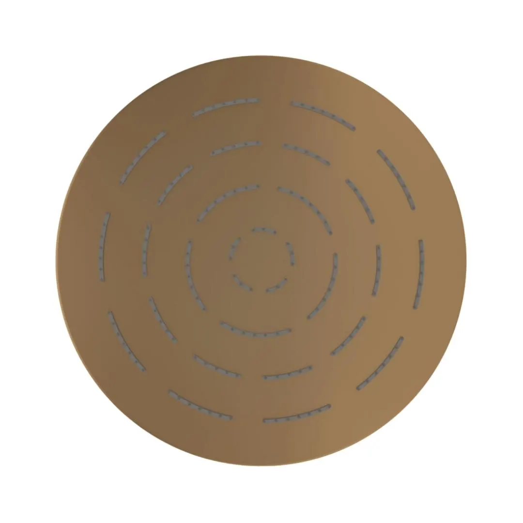 Jaquar single flow overhead shower OHS-GMP-1623PD Gold Matt PVD
