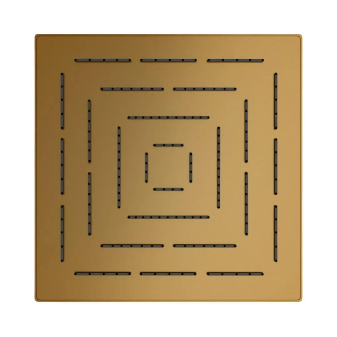 Jaquar single flow overhead shower OHS-GMP-1629PD Gold Matt PVD