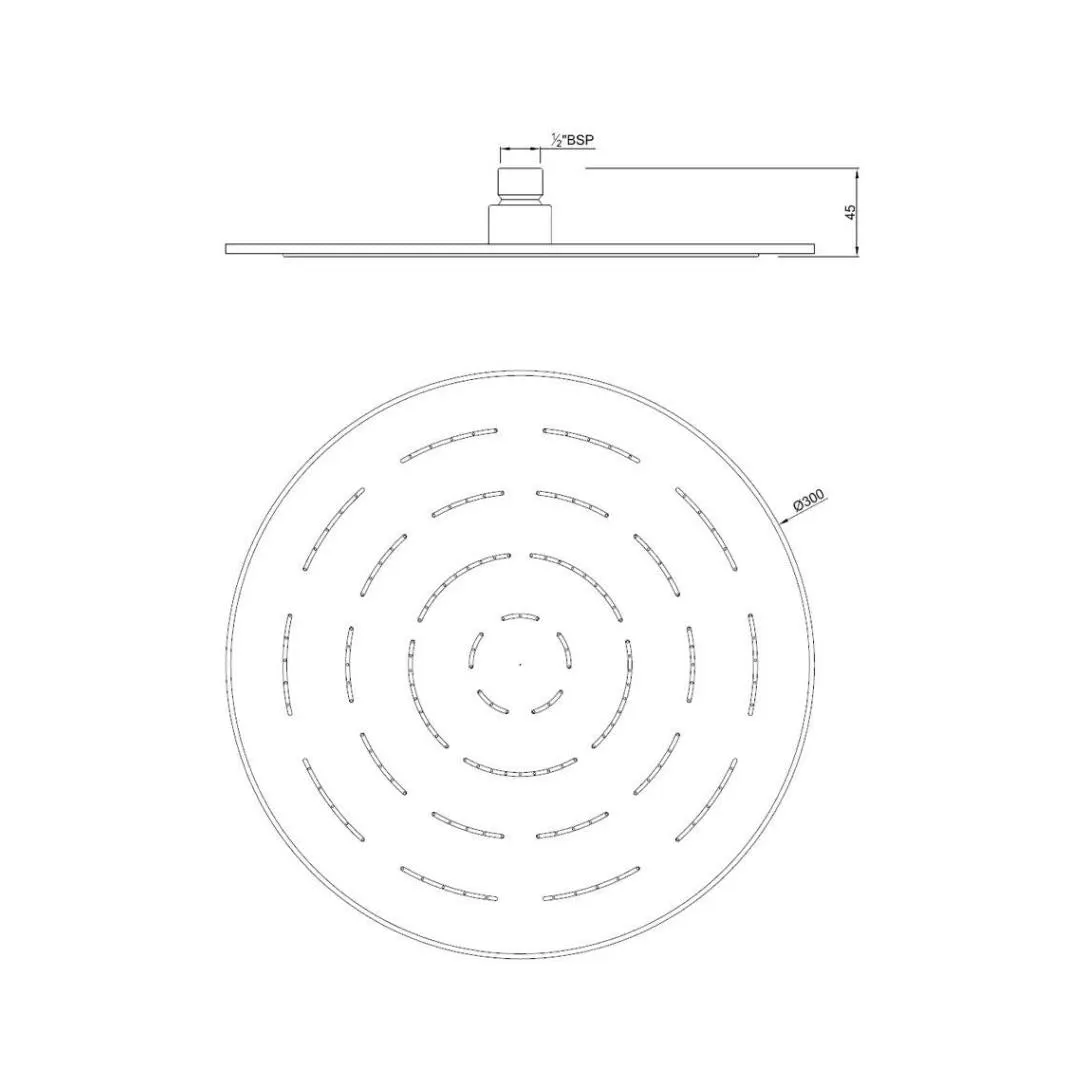 Jaquar single flow overhead shower OHS-SSF-1633 Stainless Steel - image 2