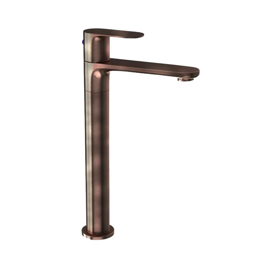 Jaquar table mounted tall boy basin tap Opal Prime OPP-ACR-15021PM Antique Copper