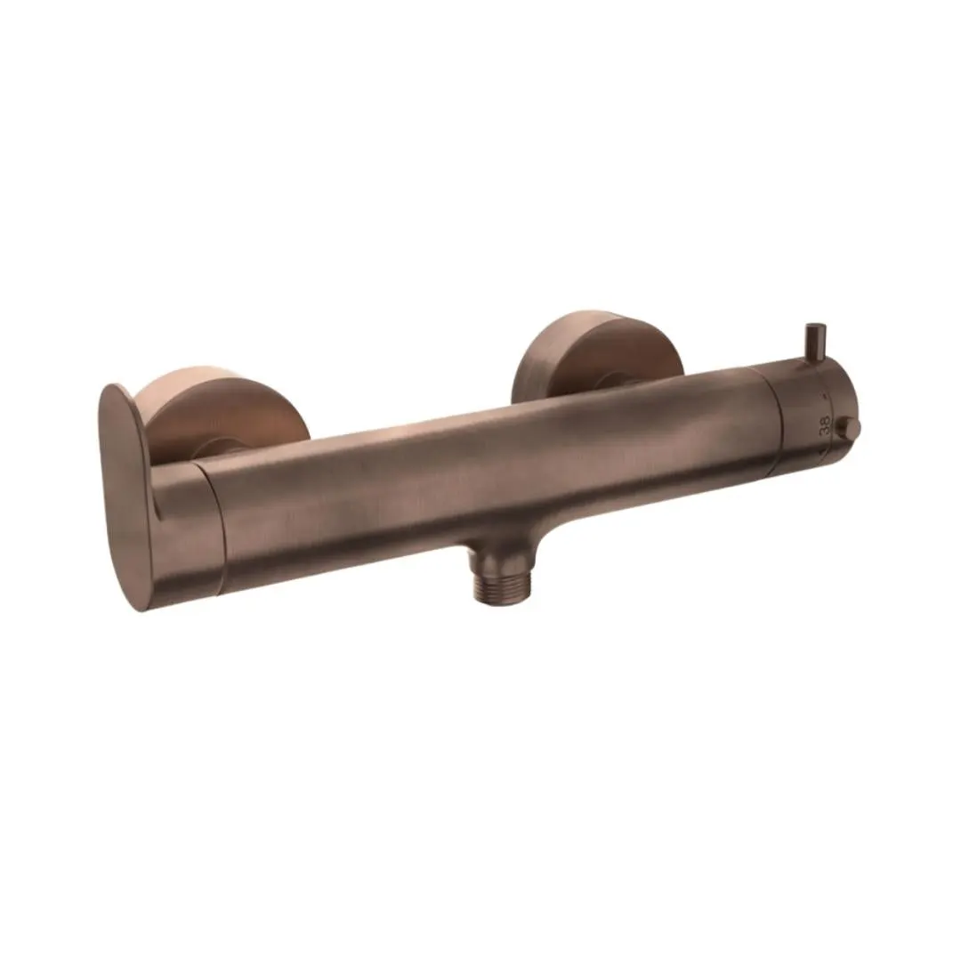 Jaquar 1 way thermostatic mixer Opal Prime normal flow OPP-ACR-15655PM Antique Copper