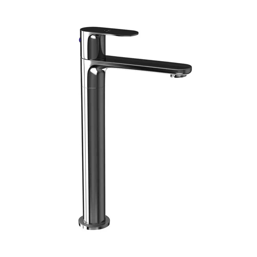 Jaquar table mounted tall boy basin tap Opal Prime OPP-BCH-15021PM Black Chrome