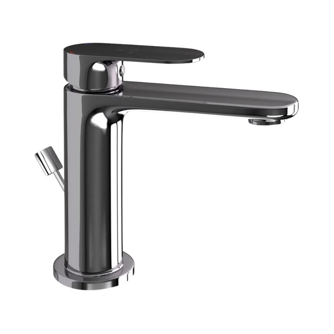 Jaquar table mounted regular basin mixer Opal Prime OPP-BCH-15051BPM Black Chrome