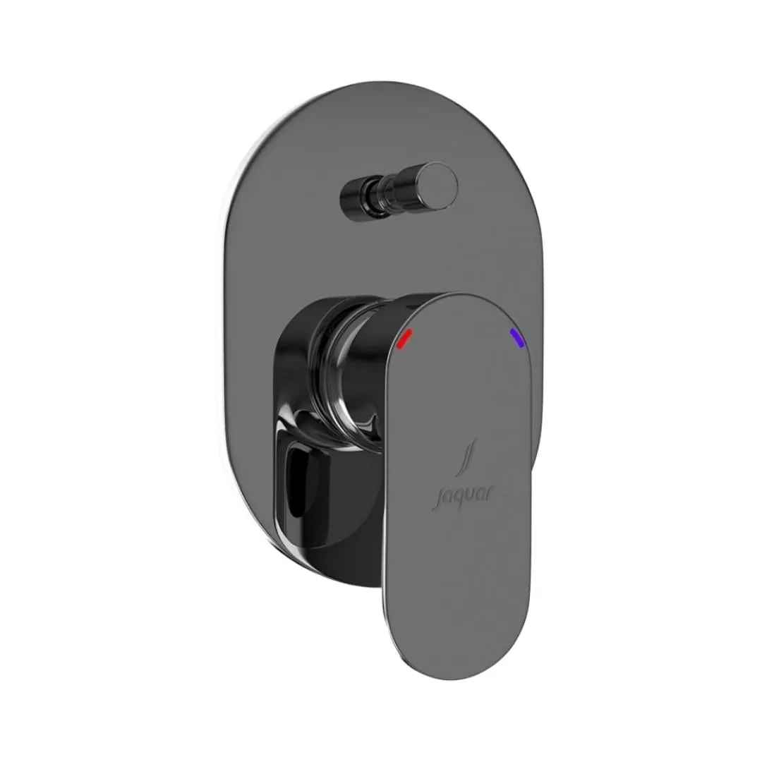 Jaquar 2 way diverter Opal Prime normal flow OPP-BCH-15065MKPM Black Chrome