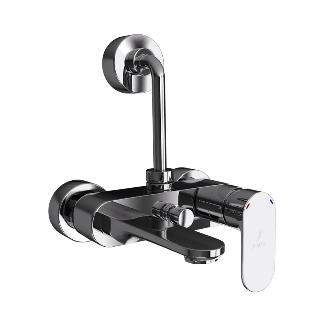 Jaquar 2 way wall mixer Opal Prime normal flow OPP-BCH-15117PM Black Chrome