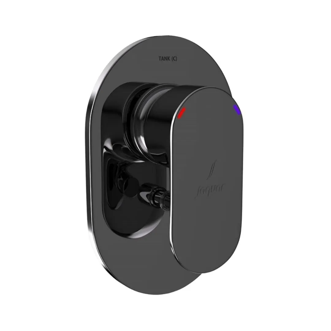Jaquar 2 way diverter Opal Prime normal flow OPP-BCH-15193PM Black Chrome