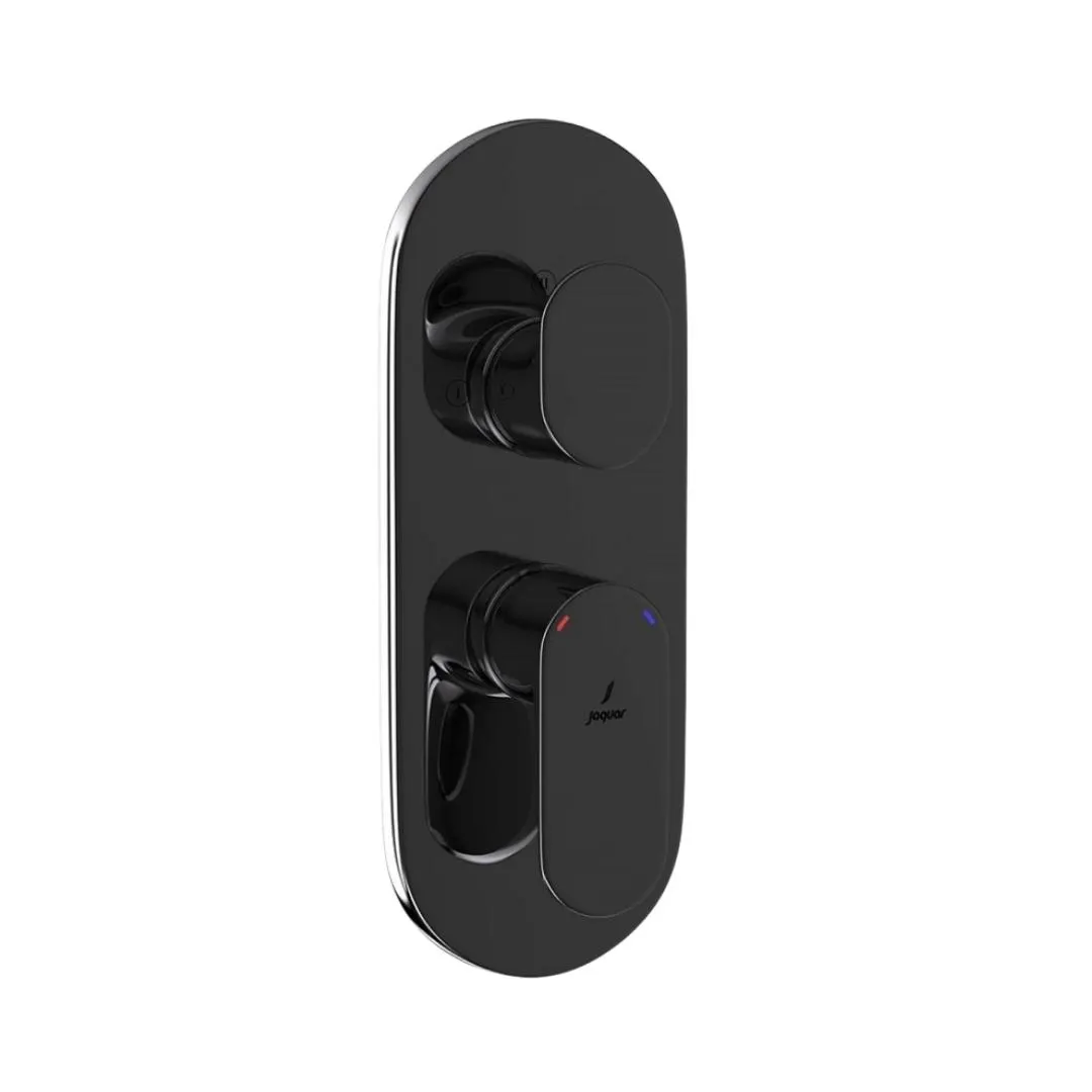 Jaquar 3 way diverter Opal Prime normal flow OPP-BCH-15783NKPM Black Chrome