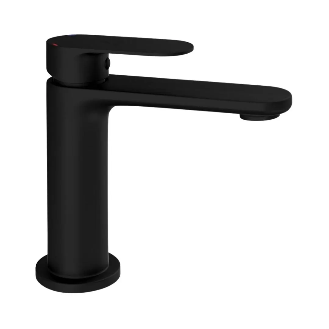 Jaquar table mounted regular basin mixer Opal Prime OPP-BLM-15011BPM Black Matt