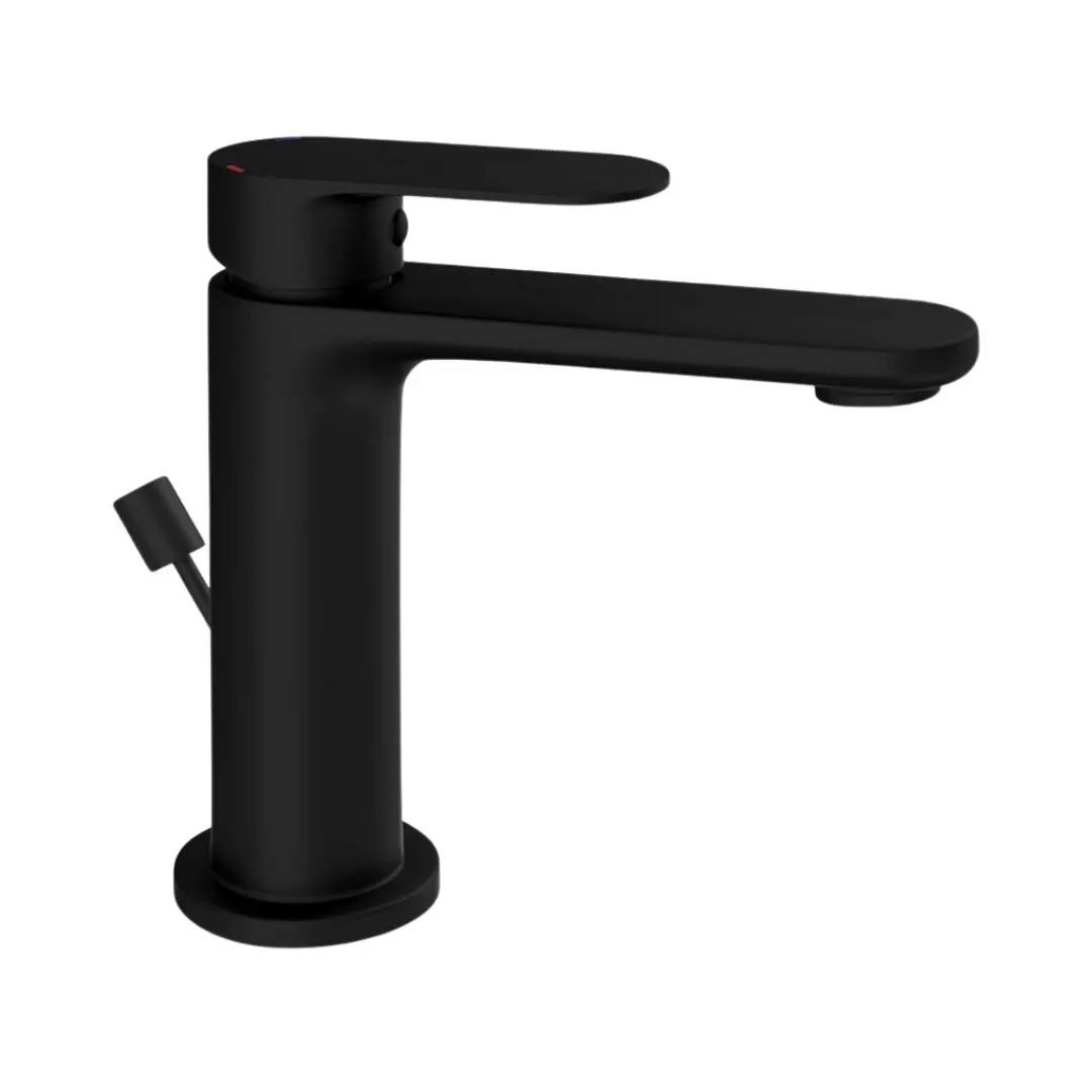 Jaquar table mounted regular basin mixer Opal Prime OPP-BLM-15051BPM Black Matt