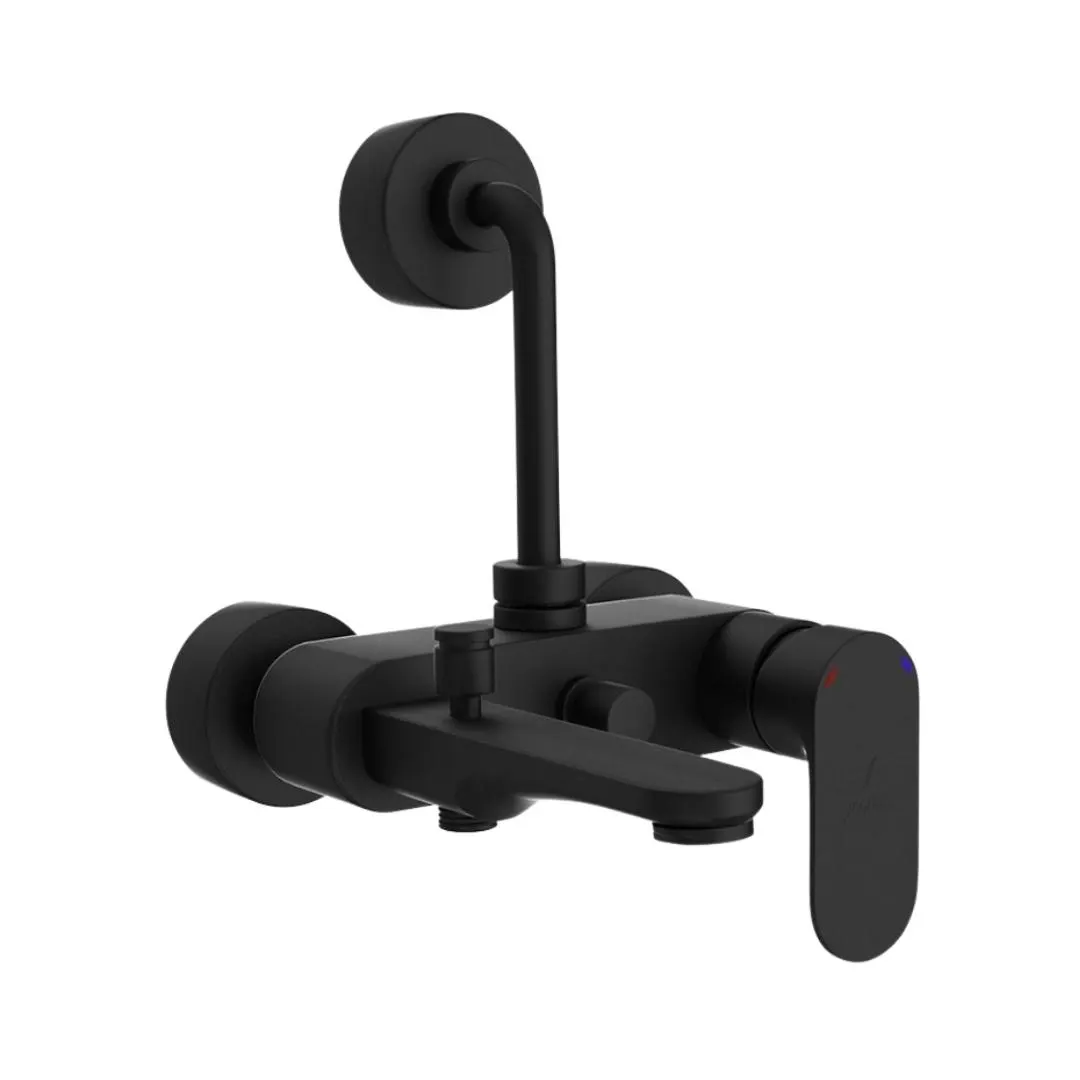 Jaquar 3 way wall mixer Opal Prime normal flow OPP-BLM-15125PM Black Matt